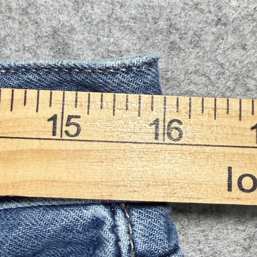 Levis Low Pro Straight Jeans Womens 29 Medium Wash Retro Mid Denim Rise 90s Look - Picture 7 of 9